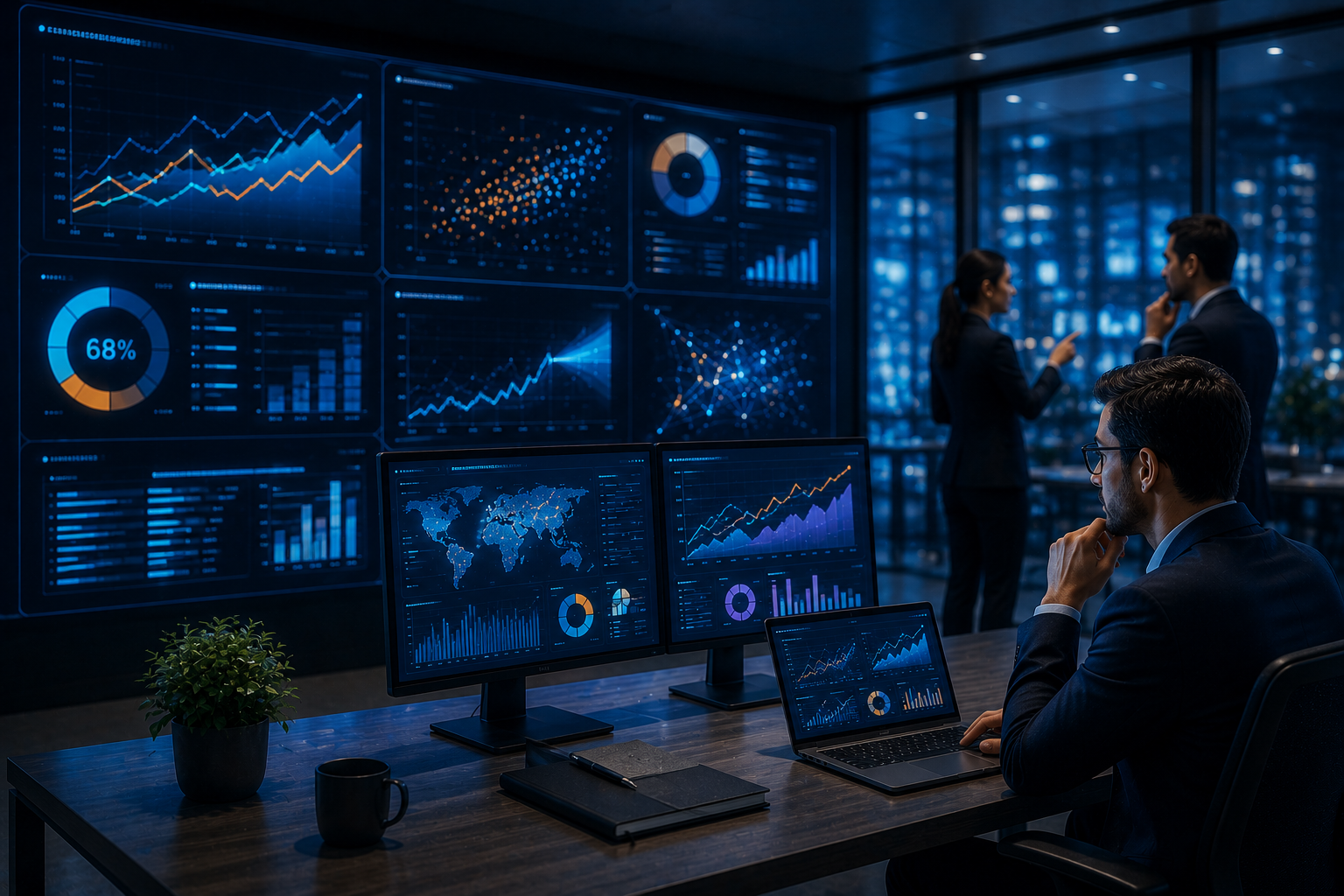Data analytics control room