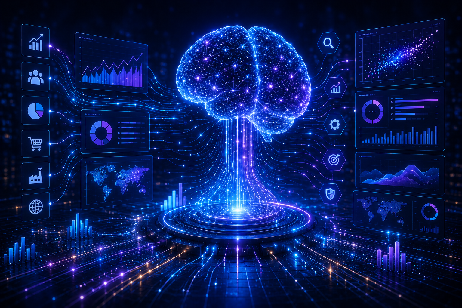 AI-driven insight visualization