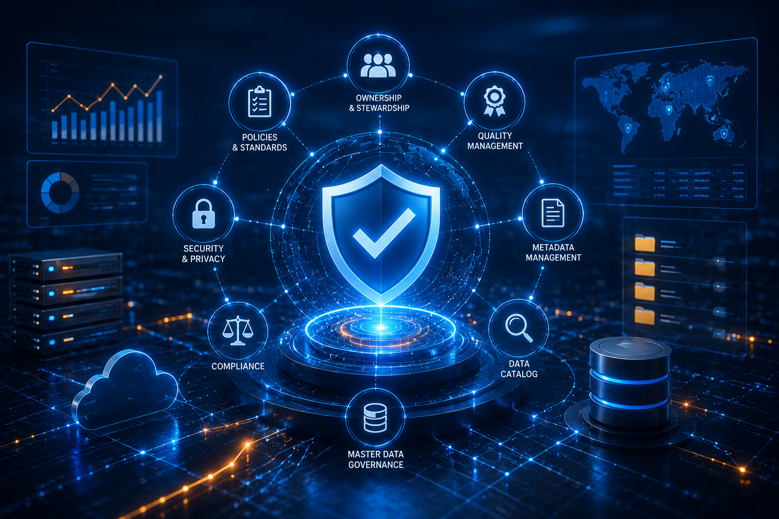 Data governance dashboard